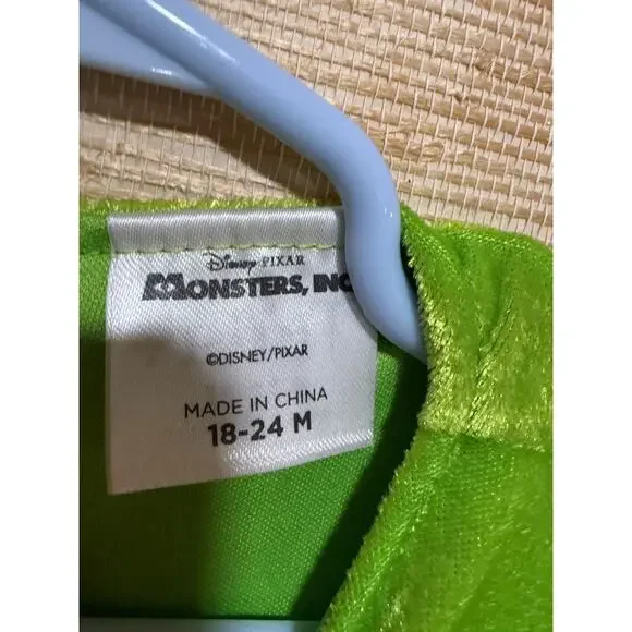 Disney Pixar Spirit Monsters Inc. Mike Wazowski Baby Costume Sz. 18-24M - Picture 6 of 13
